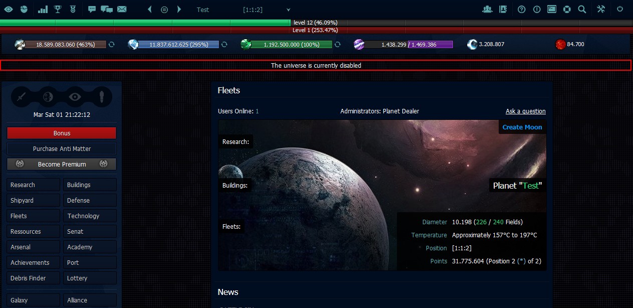 Alliance eris-universe